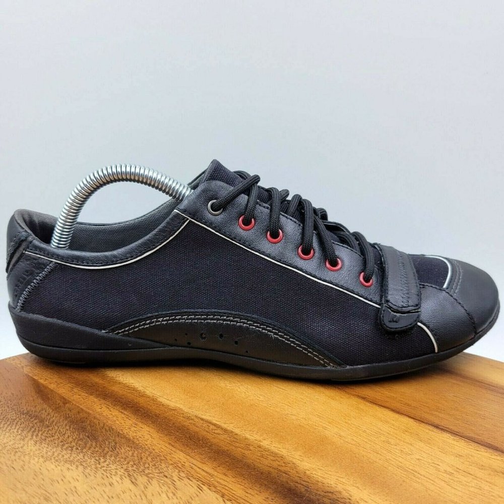 Merrell Pirouette Black Leather Comfort Casual Sneaker Shoes Women's 10 J76366